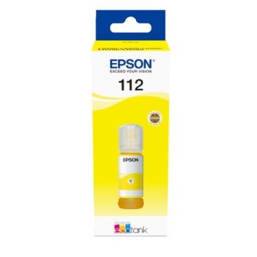 Консуматив Epson 112 EcoTank Pigment Yellow ink bottle Консуматив Epson 112 EcoTank Pigment Yellow ink bottle