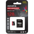 Флаш памет ADATA 128GB MicroSDXC UHS-I U3 V30S High (with adapter)