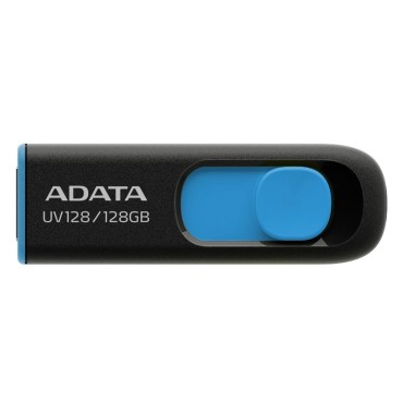 Флаш памет ADATA UV128 128GB USB 3.2 Black Флаш памет ADATA UV128 128GB USB 3.2 Black