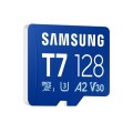 Флаш памет Samsung 128GB micro SD Card T7 UHS-I Transfer Speed up to 170MB/s Class 10 U3 V30 A2 Флаш памет Samsung 128GB micro SD Card T7 UHS-I Transfer Speed up to 170MB/s Class 10 U3 V30 A2