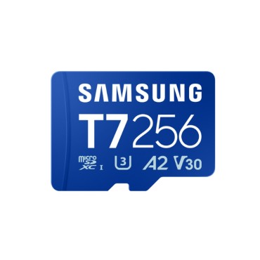 Флаш памет Samsung 256GB micro SD Card T7 UHS-I Transfer Speed up to 170MB/s Class 10 U3 V30 A2
