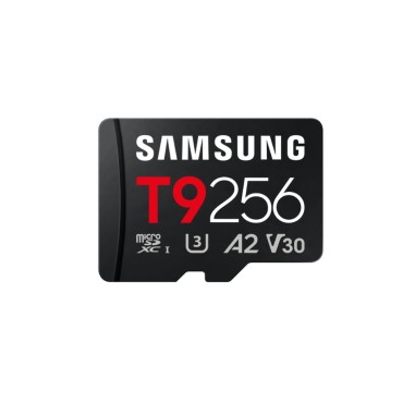 Флаш памет Samsung 256GB micro SD Card T9 UHS-I Read 200MB/s - Write 130MB/s Class 10 U3 V30 A2