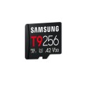 Флаш памет Samsung 256GB micro SD Card T9 UHS-I Read 200MB/s - Write 130MB/s Class 10 U3 V30 A2