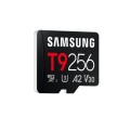 Флаш памет Samsung 256GB micro SD Card T9 UHS-I Read 200MB/s - Write 130MB/s Class 10 U3 V30 A2