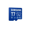Флаш памет Samsung 512GB micro SD Card T7 UHS-I Transfer Speed up to 170MB/s Class 10 U3 V30 A2 Флаш памет Samsung 512GB micro SD Card T7 UHS-I Transfer Speed up to 170MB/s Class 10 U3 V30 A2