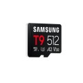 Флаш памет Samsung 512GB micro SD Card T9 UHS-I Read 200MB/s - Write 130MB/s Class 10 U3 V30 A2