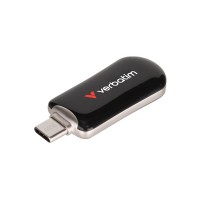 Флаш памет Verbatim Plectra USB-C Flash Drive Black 64GB