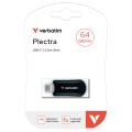 Флаш памет Verbatim Plectra USB-C Flash Drive Black 64GB