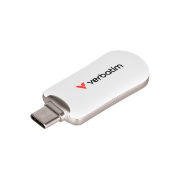 Флаш памет Verbatim Plectra USB-C Flash Drive White 64GB