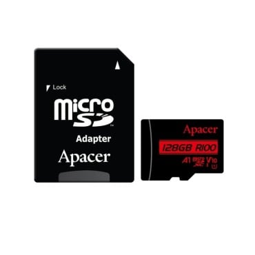 Флаш памети Apacer 128GB microSDHC/SDXC UHS-I U1 V10 A1 (1 adapter)