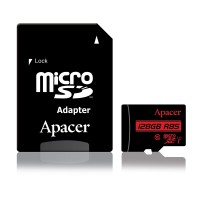 Флаш памети Apacer 128GB microSDXC Class 10 UHS-I (1 adapter)