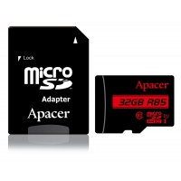 Флаш памети Apacer 32GB microSDHC Class 10 UHS-I (1 adapter)