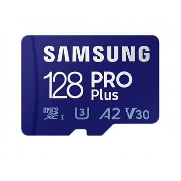 Флаш памети Samsung 128GB micro SD Card PRO Plus with Adapter