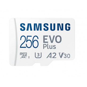 Флаш памети Samsung 256GB micro SD Card EVO Plus with Adapter