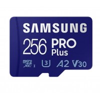 Флаш памети Samsung 256GB micro SD Card PRO Plus with Adapter