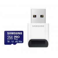Флаш памети Samsung 256GB micro SD Card PRO Plus with USB Reader