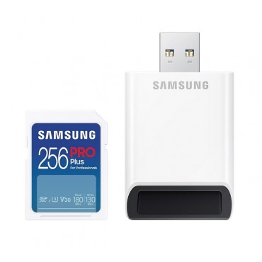 Ð¤Ð»Ð°Ñˆ Ð¿Ð°Ð¼ÐµÑ‚Ð¸ Samsung 256GB SD PRO Plus + USB Reader