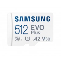 Флаш памети Samsung 512GB micro SD Card EVO Plus with Adapter