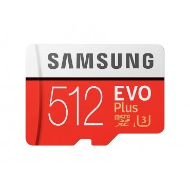 Флаш памети Samsung 512GB micro SD Card EVO+ with Adapter