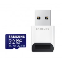 Флаш памети Samsung 512GB micro SD Card PRO Plus with USB Reader