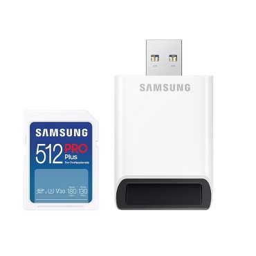 Ð¤Ð»Ð°Ñˆ Ð¿Ð°Ð¼ÐµÑ‚Ð¸ Samsung 512GB SD PRO Plus + USB Reader