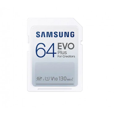 Флаш памети Samsung 64GB SD Card EVO Plus with Adapter