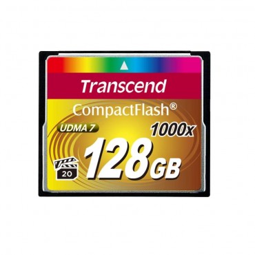 Флаш памети Transcend 128GB CF Card (1000x)