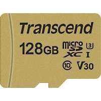 Флаш памети Transcend 128GB microSD UHS-I U3 (with adapter)