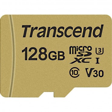 Флаш памети Transcend 128GB microSD UHS-I U3 (with adapter)