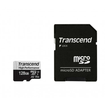 Флаш памети Transcend 128GB microSD with adapter UHS-I U3 A2