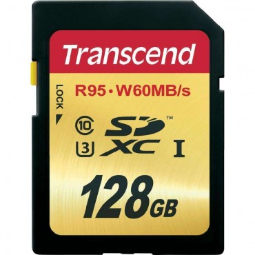 Флаш памети Transcend 128GB SDXC UHS-I U3 Card