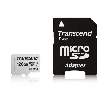 Флаш памети Transcend 128GB UHS-I U3A1 microSD with Adapter