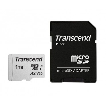 Флаш памети Transcend 1TB microSD w/ adapter UHS-I U3 A2