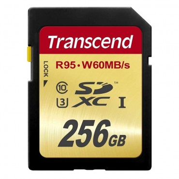 Флаш памети Transcend 256GB SDXC UHS-I U3 Card