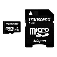 Флаш памети Transcend 2GB microSD (1 adapter)