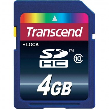 Флаш памети Transcend 4GB SDHC (Class 10)