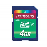 Флаш памети Transcend 4GB SDHC (Class 4)