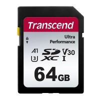 Флаш памети Transcend 64GB SD Card UHS-I U3 A1 Ultra Performance