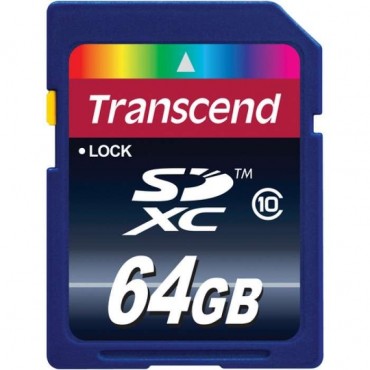 Флаш памети Transcend 64GB SDXC (Class 10)