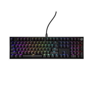 Геймърска клавиатура Genesis Mechanical Gaming Keyboard Thor 404 Black RGB Backlight Outemu Peach Silent