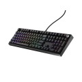 Геймърска клавиатура Genesis Mechanical Gaming Keyboard Thor 404 Black RGB Backlight Outemu Peach Silent