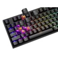 Геймърска клавиатура Genesis Mechanical Gaming Keyboard Thor 404 Black RGB Backlight Outemu Peach Silent