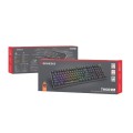 Геймърска клавиатура Genesis Mechanical Gaming Keyboard Thor 404 Black RGB Backlight Outemu Peach Silent