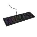 Геймърска клавиатура Genesis Mechanical Gaming Keyboard Thor 404 Black RGB Backlight Outemu Peach Silent