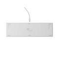 Геймърска клавиатура Genesis Mechanical Gaming Keyboard Thor 404 White RGB Backlight Gateron Yellow Pro Геймърска клавиатура Genesis Mechanical Gaming Keyboard Thor 404 White RGB Backlight Gateron Yellow Pro