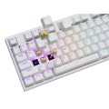 Геймърска клавиатура Genesis Mechanical Gaming Keyboard Thor 404 White RGB Backlight Gateron Yellow Pro Геймърска клавиатура Genesis Mechanical Gaming Keyboard Thor 404 White RGB Backlight Gateron Yellow Pro