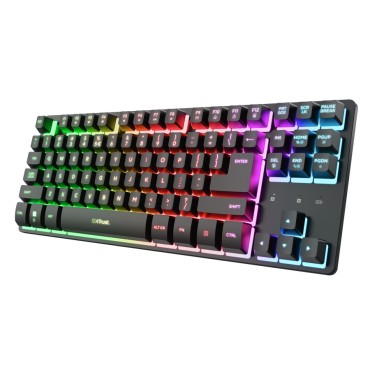 Геймърска клавиатура TRUST GXT831 Thado TKL Wireless Keyboard Black US