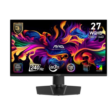 Геймърски монитор MSI MAG 271QP QD-OLED X28 Gaming Monitor Геймърски монитор MSI MAG 271QP QD-OLED X28 Gaming Monitor