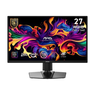 Геймърски монитор MSI MAG 272QP QD-OLED X24 Gaming Monitor Геймърски монитор MSI MAG 272QP QD-OLED X24 Gaming Monitor