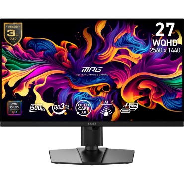 Геймърски монитор MSI MPG 271QR QD-OLED X50 Gaming Monitor